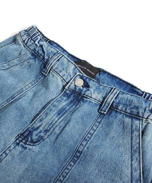 neos（ネオス）の「【neos -addictive design-】ワイドシルエット デニムパンツ（デニムパンツ・メンズ・ブラック/ブルー・LARGE/X-LARGE/MEDIUM）」の10枚目の写真