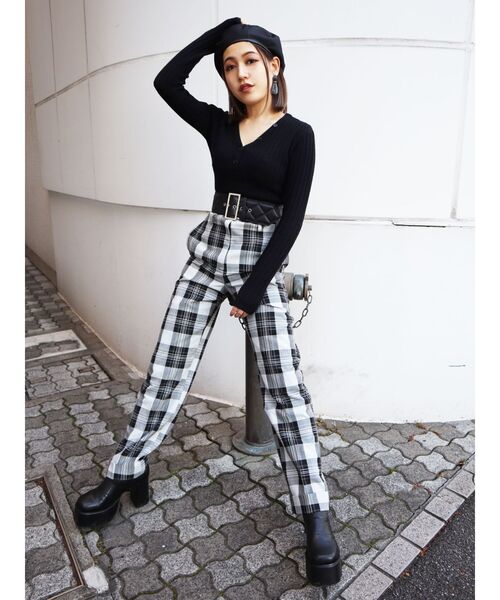 EMODA（エモダ）の「リバーシブルベレー（ハンチング/ベレー帽・レディース・グレー/ベージュ・FREE）」の6枚目の写真