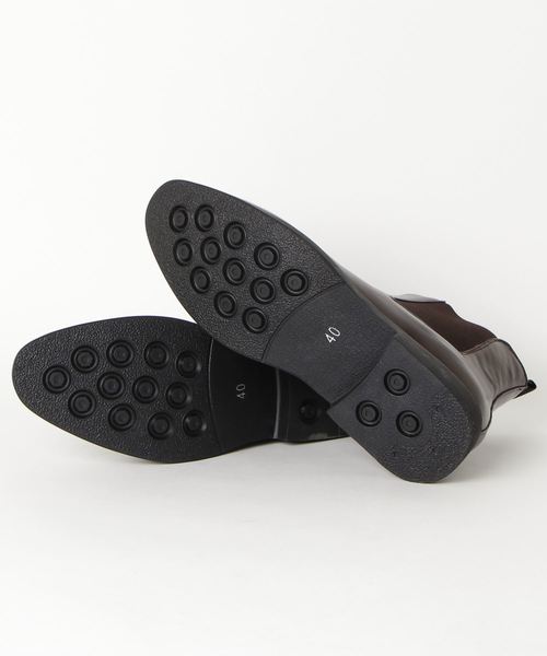 Dedes（デデス）の「Dedes / サイドゴアドレスブーツ(5268)ショートブーツ　チェルシーブーツ（ブーツ・メンズ・ブラック/ブラウン・42/40/43/41/44）」の4枚目の写真