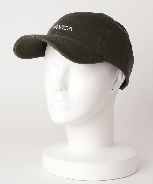 RVCA（ルーカ）の「RVCA メンズ  SMALL RVCA CAP キャップ/ルーカ ロゴ 帽子（キャップ・メンズ・モスグリーン/ブラック/ベージュ・FREE）」の3枚目の写真