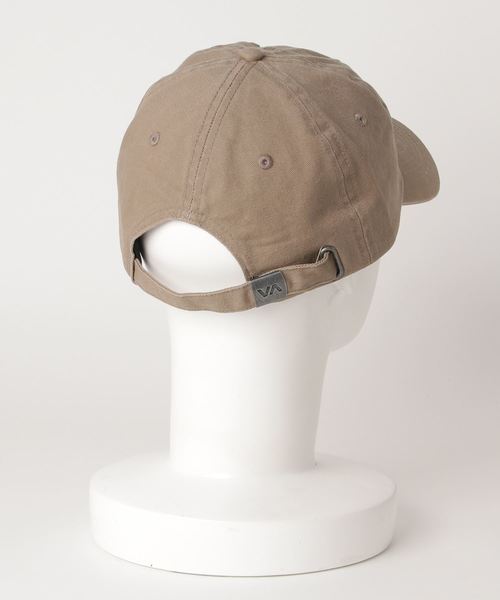 RVCA（ルーカ）の「RVCA メンズ  SMALL RVCA CAP キャップ/ルーカ ロゴ 帽子（キャップ・メンズ・モスグリーン/ブラック/ベージュ・FREE）」の4枚目の写真