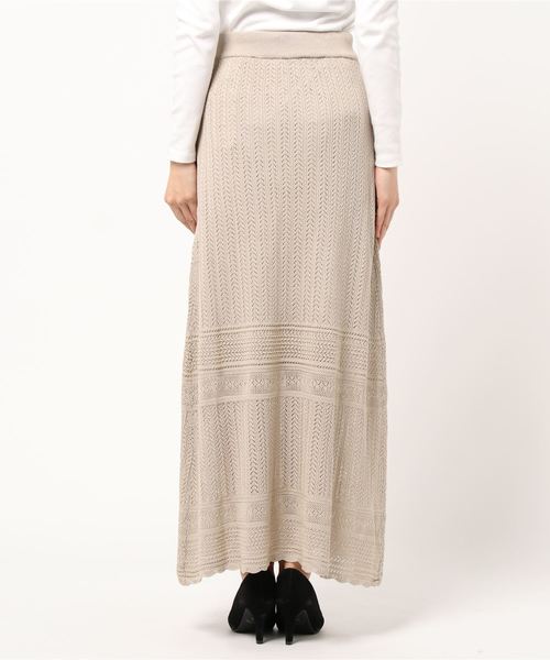 LOWRYS FARM（ローリーズファーム）の「スカシアミニットスカート2　875135（スカート・レディース・ブラック/グレー/グリーン・FREE）」の5枚目の写真