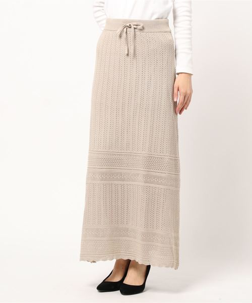 LOWRYS FARM（ローリーズファーム）の「スカシアミニットスカート2　875135（スカート・レディース・ブラック/グレー/グリーン・FREE）」の14枚目の写真