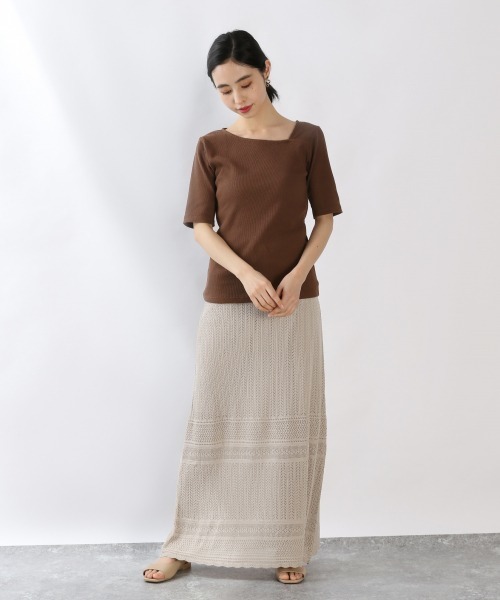 LOWRYS FARM（ローリーズファーム）の「スカシアミニットスカート2　875135（スカート・レディース・ブラック/グレー/グリーン・FREE）」の18枚目の写真