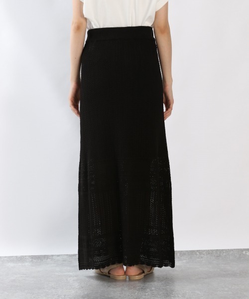 LOWRYS FARM（ローリーズファーム）の「スカシアミニットスカート2　875135（スカート・レディース・ブラック/グレー/グリーン・FREE）」の7枚目の写真