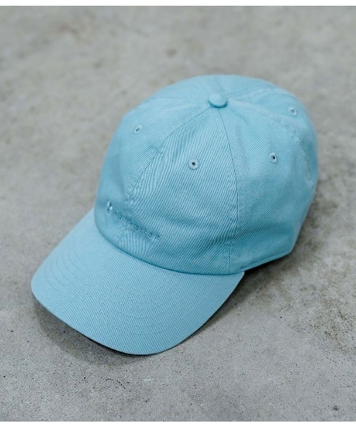 JUNRED（ジュンレッド）の「エンブロイダリーロゴツイルCAP（キャップ・メンズ・ホワイト/ブラック/ベージュ/ワイン/サックスブルー/ライトグリーン・FREE）」の5枚目の写真
