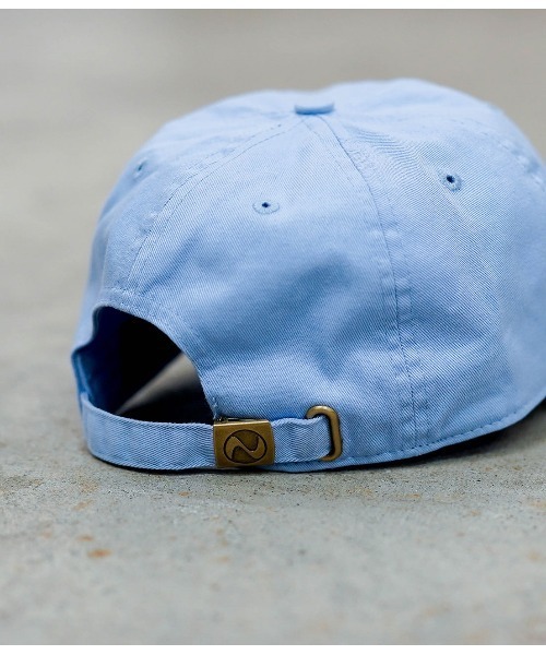 JUNRED（ジュンレッド）の「エンブロイダリーロゴツイルCAP（キャップ・メンズ・ホワイト/ブラック/ベージュ/ワイン/サックスブルー/ライトグリーン・FREE）」の10枚目の写真