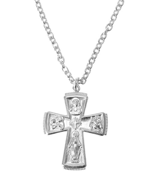 GYDA（ジェイダ）の「JEYSUS deformation cross ネックレス（ネックレス・レディース・シルバー/ゴールド・FREE）」の3枚目の写真