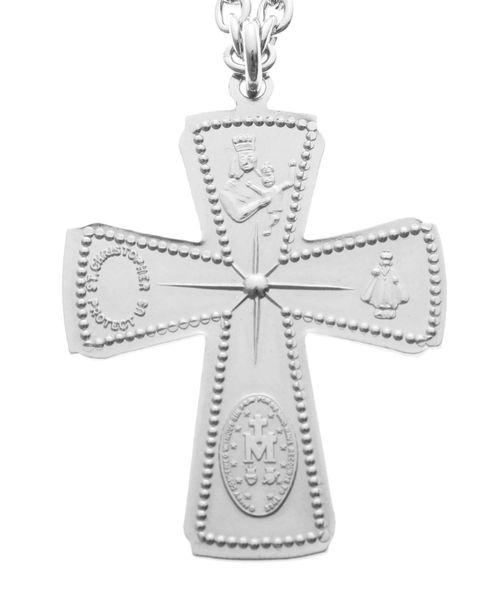 GYDA（ジェイダ）の「JEYSUS deformation cross ネックレス（ネックレス・レディース・シルバー/ゴールド・FREE）」の4枚目の写真