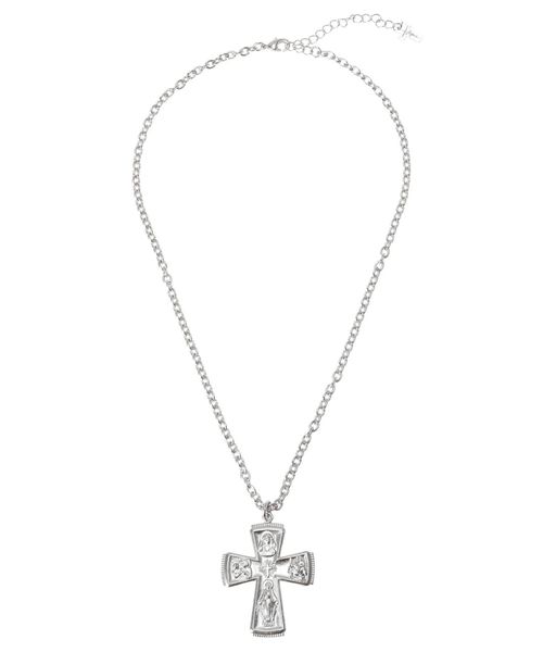 GYDA（ジェイダ）の「JEYSUS deformation cross ネックレス（ネックレス・レディース・シルバー/ゴールド・FREE）」の8枚目の写真