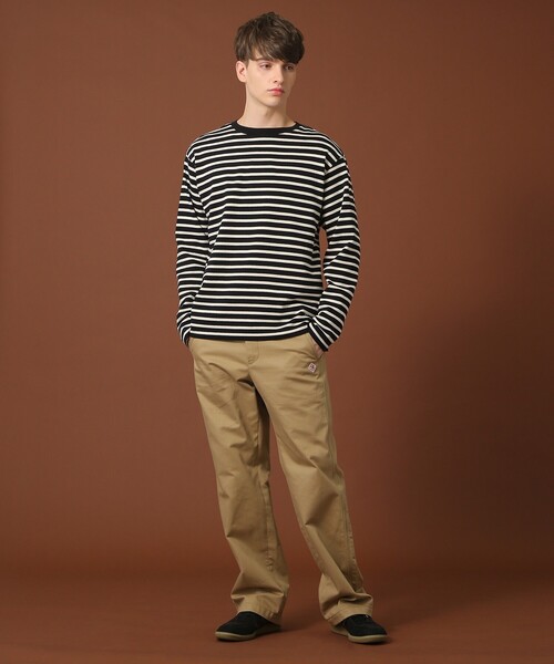 DRESSTERIOR（ドレステリア）の「【Safari12月号掲載】BUGISフレンチジャージーボーダーカットソー（Tシャツ/カットソー・メンズ・ブラック系2/アイボリー系2・91/92/90）」の7枚目の写真