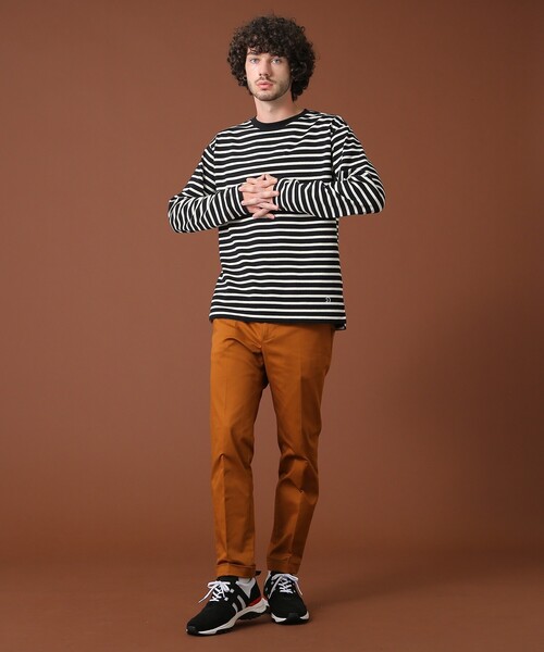 DRESSTERIOR（ドレステリア）の「【Safari12月号掲載】BUGISフレンチジャージーボーダーカットソー（Tシャツ/カットソー・メンズ・ブラック系2/アイボリー系2・91/92/90）」の13枚目の写真