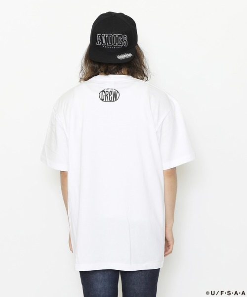 RUDIE'S(ルーディーズ)の「RUDIE'S x CRAYON SHINCHAN GUITAR-T ルーディーズ x クレヨンしんちゃん ギター -T(Tシャツ/カットソー・メンズ・ホワイト/ブラック・XXL/S/XL/M/L)」の4枚目の写真