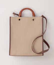 natural couture | ウッドハンドル2WAYトートバッグ(トートバッグ)