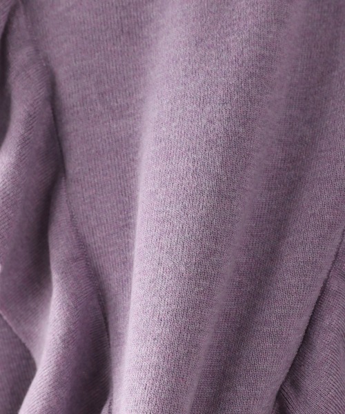 LOWRYS FARM（ローリーズファーム）の「フリルニットプルオーバーＬＳ　894813（ニット/セーター・レディース・チャコールグレー/ブラウン/アイボリー/パープル・FREE）」の17枚目の写真