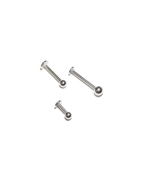 MORPH(モルフ)の「MORPH モルフ ラブレット ボディーピアス 14ゲージ 6mm~16mm(ピアス(片耳用)・メンズ・シルバー・6/8/10/12/14/16)」の2枚目の写真
