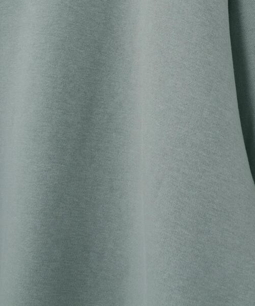 coen（コーエン）の「【復刻・WEB限定カラー/サイズ】CVC裏起毛サイドスリットフーディーパーカーマキシワンピース#（ワンピース・レディース・ブラック/ダークブラウン/オレンジ/ライム/ナチュラル・LARGE/MEDIUM/SMALL）」の6枚目の写真