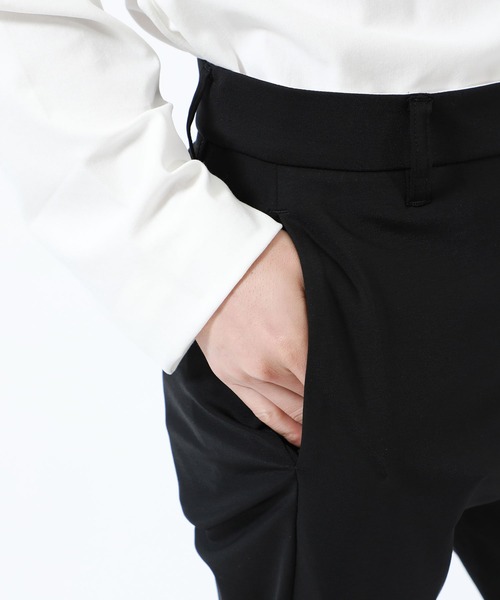 ATTACHMENT（アタッチメント）の「【ATTACHMENT】別注スリムテーパードスラックス/AP03-267（スラックス・メンズ・ブラック/サックスブルー・2/1/3）」の18枚目の写真