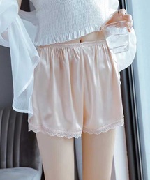 LUGG NAGG（ラグナグ）の「【透け、まとわりつき防止】裾レースペチコートショートパンツ（その他アンダーウェア/インナー）」