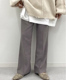 apres jour mignon | シュエットフレアパンツSS【ZOZOTOWN限定アイテム】(その他パンツ)