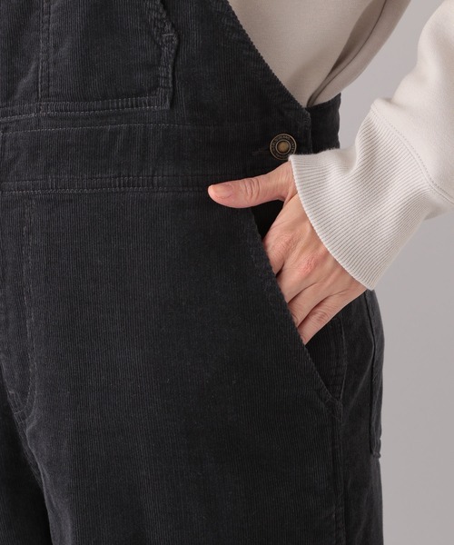 LEPSIM（レプシィム）の「コーデュロイサロペット　921132（サロペット/オーバーオール・レディース・チャコールグレー/ベージュ・MEDIUM/LARGE）」の9枚目の写真