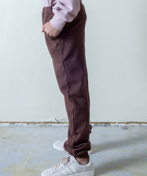 ＆yam（アンドヤム）の「裏起毛ジョガーパンツ（その他パンツ・キッズ・ブラック系その他/オリーブ/ピンク/ブルー/ブラウン/ベージュ・100/110/120/160/130/150/140）」の8枚目の写真