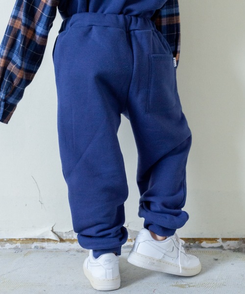 ＆yam（アンドヤム）の「裏起毛ジョガーパンツ（その他パンツ・キッズ・ブラック系その他/オリーブ/ピンク/ブルー/ブラウン/ベージュ・100/110/120/160/130/150/140）」の10枚目の写真