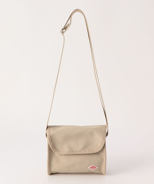 DANTON(ダントン)の「【DANTON/ダントン】 COTTON CANVAS フラップショルダー #JD-7297(ショルダーバッグ・メンズ・ブラック/ベージュ/ネイビー/ボルドー/キナリ・FREE)」の6枚目の写真