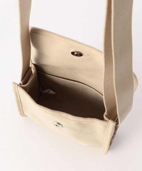 DANTON(ダントン)の「【DANTON/ダントン】 COTTON CANVAS フラップショルダー #JD-7297(ショルダーバッグ・メンズ・ブラック/ベージュ/ネイビー/ボルドー/キナリ・FREE)」の8枚目の写真