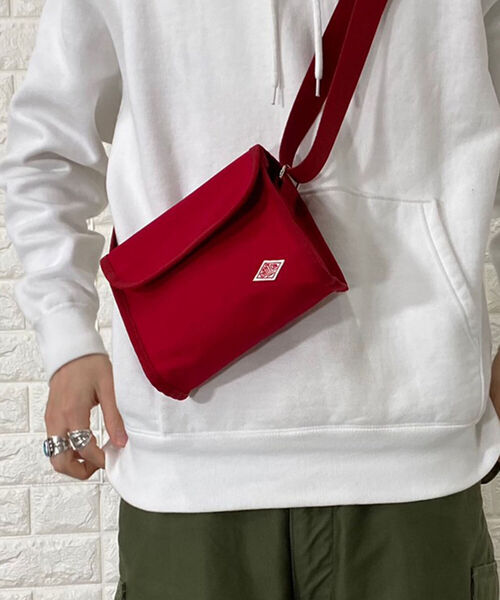 DANTON(ダントン)の「【DANTON/ダントン】 COTTON CANVAS フラップショルダー #JD-7297(ショルダーバッグ・メンズ・ブラック/ベージュ/ネイビー/ボルドー/キナリ・FREE)」の16枚目の写真