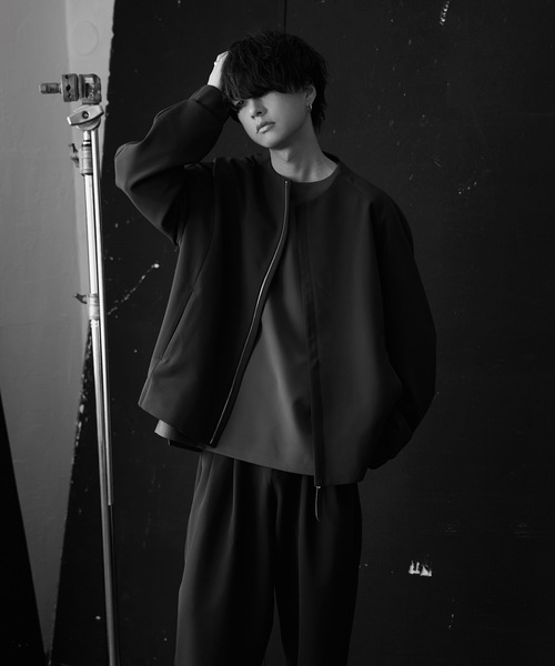 ATTACHMENT（アタッチメント）の「【WYM × ATTACHMENT】 IRREGULAR SLEEVE RELAX PO（Tシャツ/カットソー・メンズ・ブラウン/チャコール・S/M/L）」の19枚目の写真