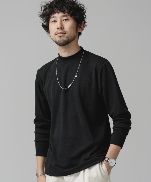 NANO universe（ナノユニバース）の「交編QUICK DRYモックネック