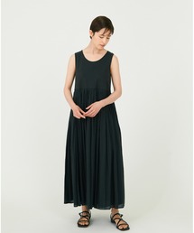 conges payes ADIEU TRISTESSE | 【conges payes】2重布帛ノースリーブワンピース(ワンピース)