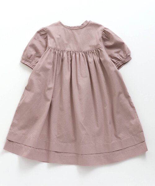 Apres Les Cours アプレレクール の うしろレースup半袖ワンピース ワンピース Wear