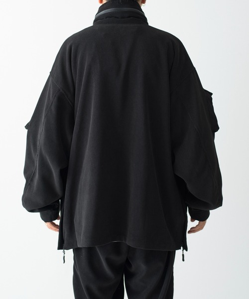 And A（アンドエー）の「Abu Garcia アブガルシア / × is-ness ABU-M303 CORDUROY JACKET イズネスコラボ コーデュロイファティーグジャケット / 21AAB-0003（ミリタリージャケット・メンズ・ブラック・MEDIUM/X-LARGE/LARGE）」の5枚目の写真