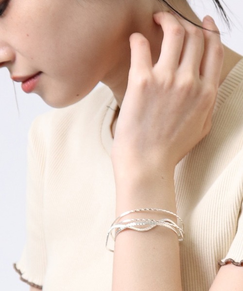 salle de bal（サルデバル）の「【 HORIMIZO / ホリミゾ 】バングル3点セット / 3連 ブレスレット Bungle HMI（バングル/リストバンド・レディース・その他4/その他3/その他1/その他2/その他5/その他6・FREE）」の6枚目の写真