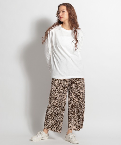 niko and...(ニコアンド)の「サラサラカットプリーツパンツ(その他パンツ・レディース・ベージュ/アイボリー/ブラック/ライトグリーン/ネイビー/チャコール/ブラウン/ピンク/グリーン・LARGE/MEDIUM)」の21枚目の写真