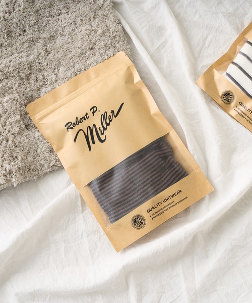 MILLER（ミラー）の「【MILLER/ミラー】ボーダークルーネックTシャツ（Tシャツ/カットソー・レディース・ブラウン/オフホワイト/ブルー/グリーン・FREE）」の2枚目の写真