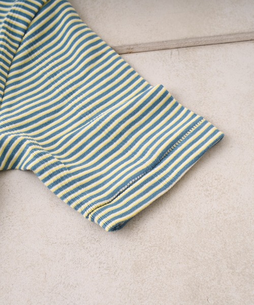 MILLER（ミラー）の「【MILLER/ミラー】ボーダークルーネックTシャツ（Tシャツ/カットソー・レディース・ブラウン/オフホワイト/ブルー/グリーン・FREE）」の20枚目の写真