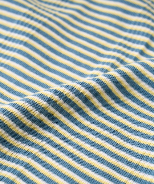 MILLER（ミラー）の「【MILLER/ミラー】ボーダークルーネックTシャツ（Tシャツ/カットソー・レディース・ブラウン/オフホワイト/ブルー/グリーン・FREE）」の16枚目の写真