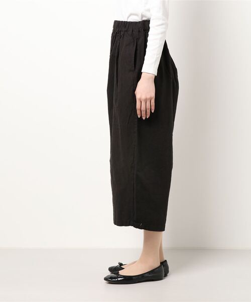 Samansa Mos2（サマンサ モスモス）の「綿麻エッグパンツ（その他パンツ・レディース・オフホワイト/ベージュ/チャコール・ﾌﾘ-）」の4枚目の写真