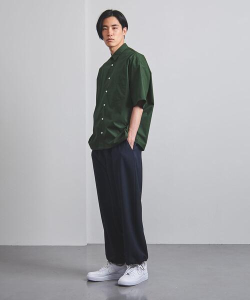 EN ROUTE(アンルート)の「<EN ROUTE(アンルート)> ポリエステル/コットン タイプライター バック/オープン(シャツ/ブラウス・メンズ・ダークグリーン/ロイヤルブルー・3/2/1)」の8枚目の写真