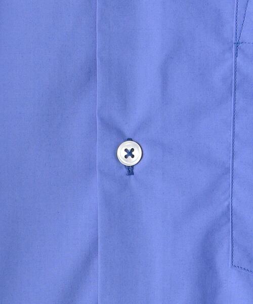 EN ROUTE(アンルート)の「<EN ROUTE(アンルート)> ポリエステル/コットン タイプライター バック/オープン(シャツ/ブラウス・メンズ・ダークグリーン/ロイヤルブルー・3/2/1)」の12枚目の写真