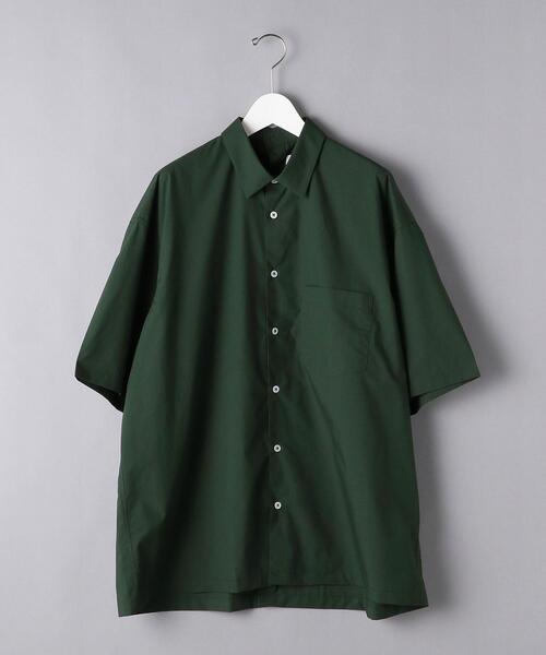 EN ROUTE(アンルート)の「<EN ROUTE(アンルート)> ポリエステル/コットン タイプライター バック/オープン(シャツ/ブラウス・メンズ・ダークグリーン/ロイヤルブルー・3/2/1)」の13枚目の写真