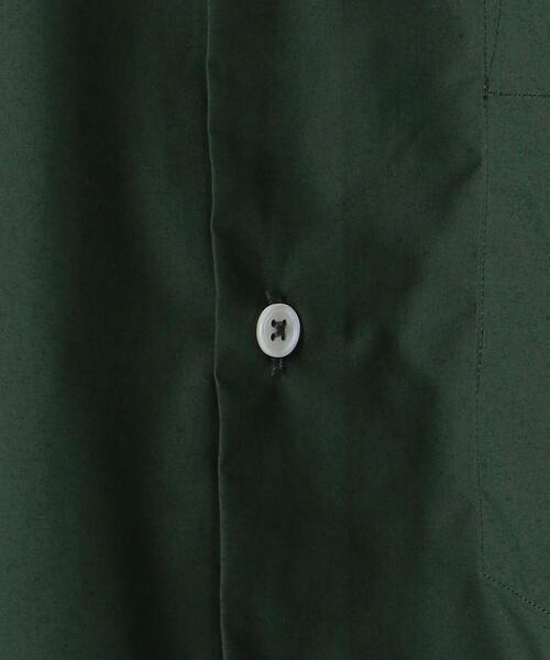 EN ROUTE(アンルート)の「<EN ROUTE(アンルート)> ポリエステル/コットン タイプライター バック/オープン(シャツ/ブラウス・メンズ・ダークグリーン/ロイヤルブルー・3/2/1)」の14枚目の写真