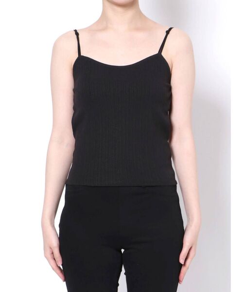 EMODA(エモダ)の「ミニマルフィットキャミ(キャミソール・レディース・アイボリー/ブラック/グリーン・FREE)」の15枚目の写真