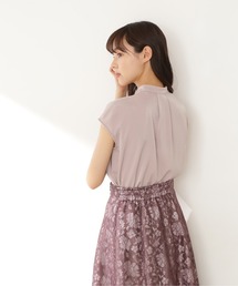 「JILL by JILL STUART」 ノースリーブブラウス FREE ラベンダー レディース JILL by STUART ブラウス シャツ カットワークティアード