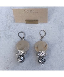 【lensa】苺の花ピアス(MA)