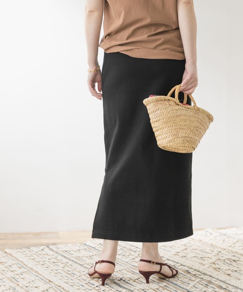 F by ROSSO（エフバイロッソ）の「F by ROSSO　リブカットスカート（スカート・レディース・ブラック/モカ/オフホワイト・36/38）」の21枚目の写真