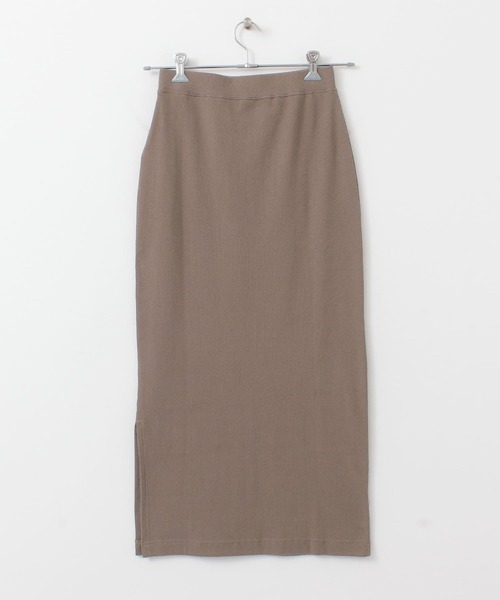 F by ROSSO（エフバイロッソ）の「F by ROSSO　リブカットスカート（スカート・レディース・ブラック/モカ/オフホワイト・36/38）」の22枚目の写真